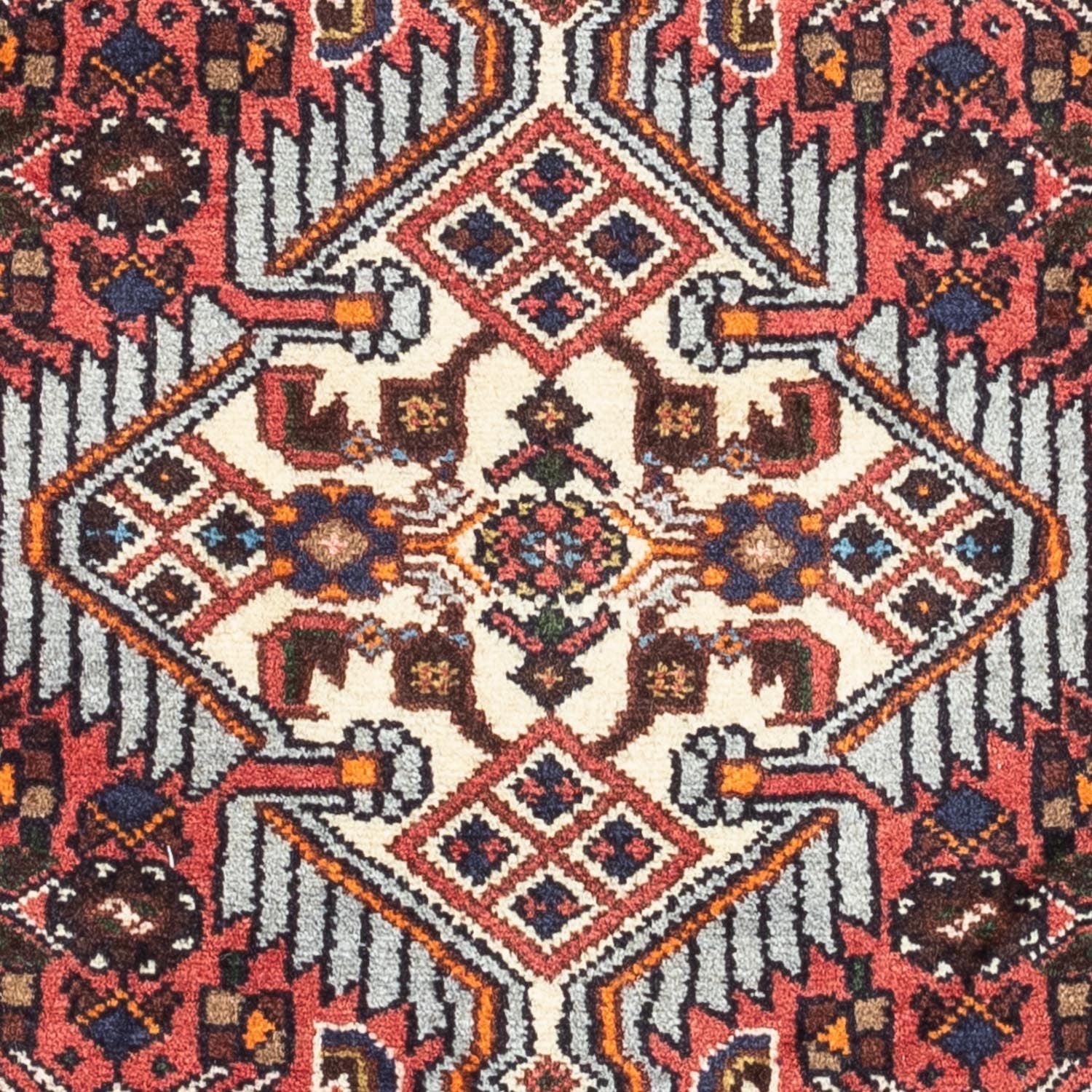 Alfombra persa - Nómada - 114 x 80 cm - rojo claro