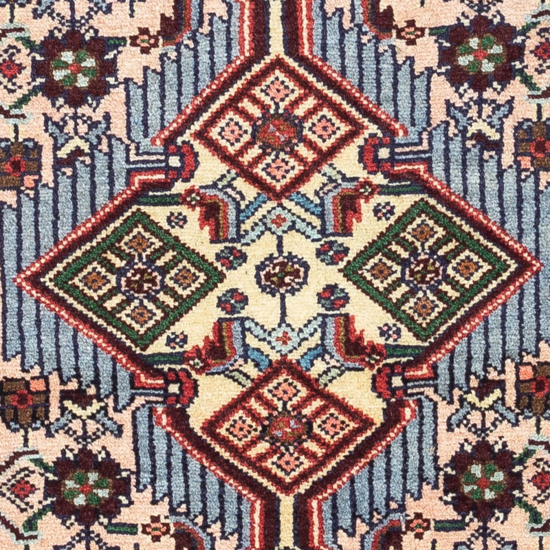 Alfombra persa - Nómada - 121 x 76 cm - rojo