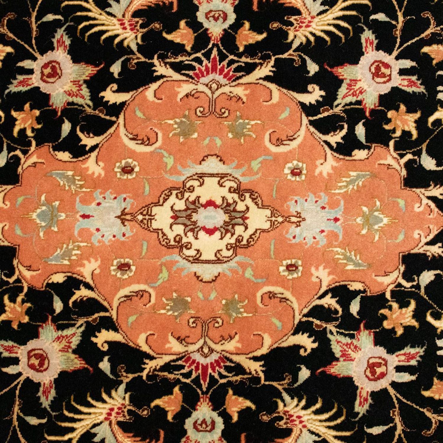 Alfombra Persa - Tabriz - Real - 161 x 101 cm - negro