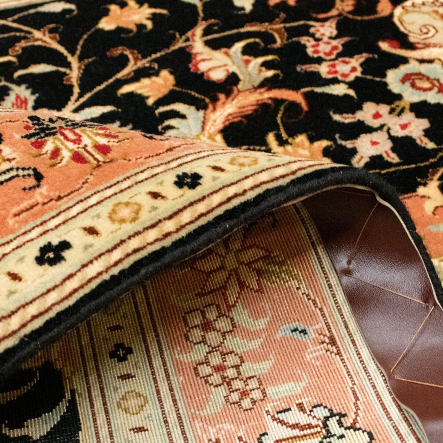 Alfombra Persa - Tabriz - Real - 161 x 101 cm - negro