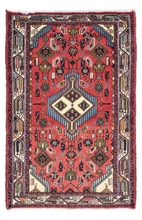 Alfombra persa - Nómada - 126 x 83 cm - rojo