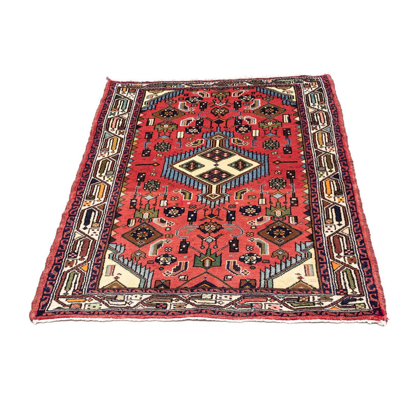 Alfombra persa - Nómada - 126 x 83 cm - rojo