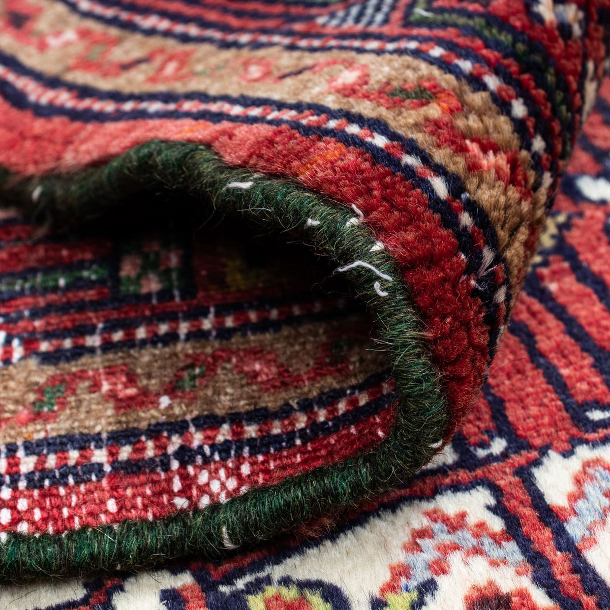 Alfombra persa - Nómada - 127 x 86 cm - beige