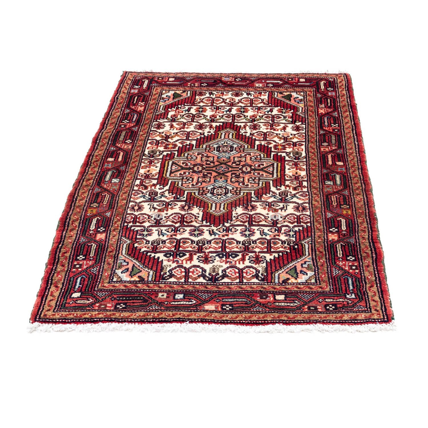 Alfombra persa - Nómada - 127 x 86 cm - beige