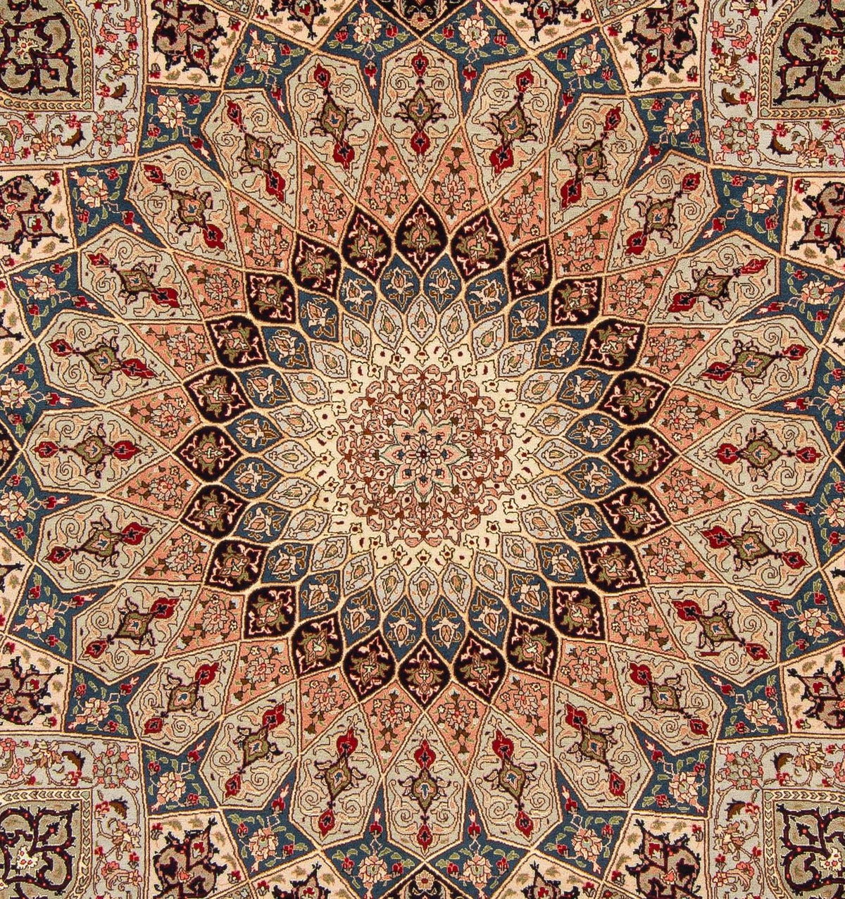 Alfombra Persa - Tabriz - Real - 256 x 205 cm - multicolor