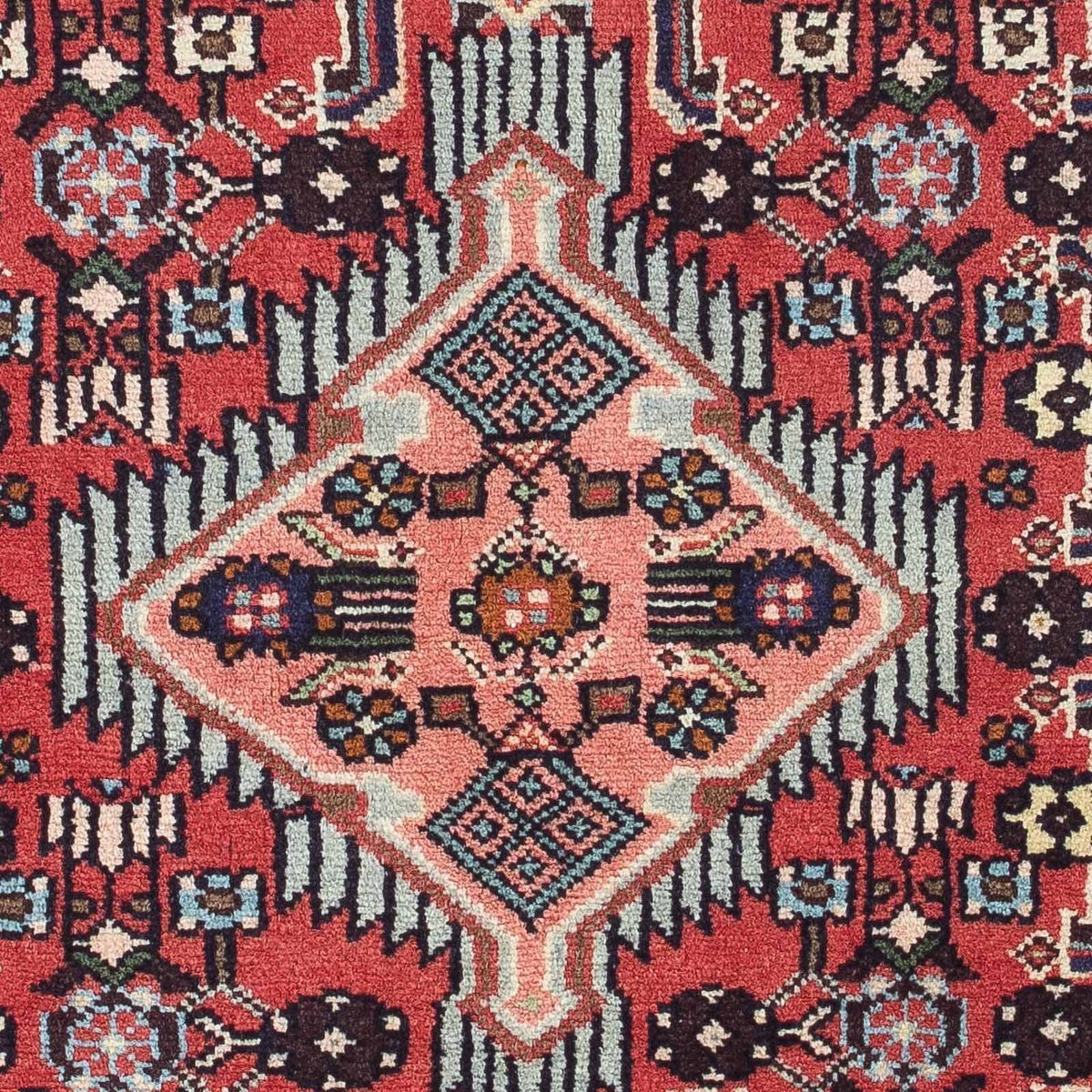Alfombra persa - Nómada - 126 x 80 cm - rojo