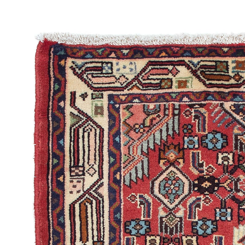 Alfombra persa - Nómada - 126 x 80 cm - rojo