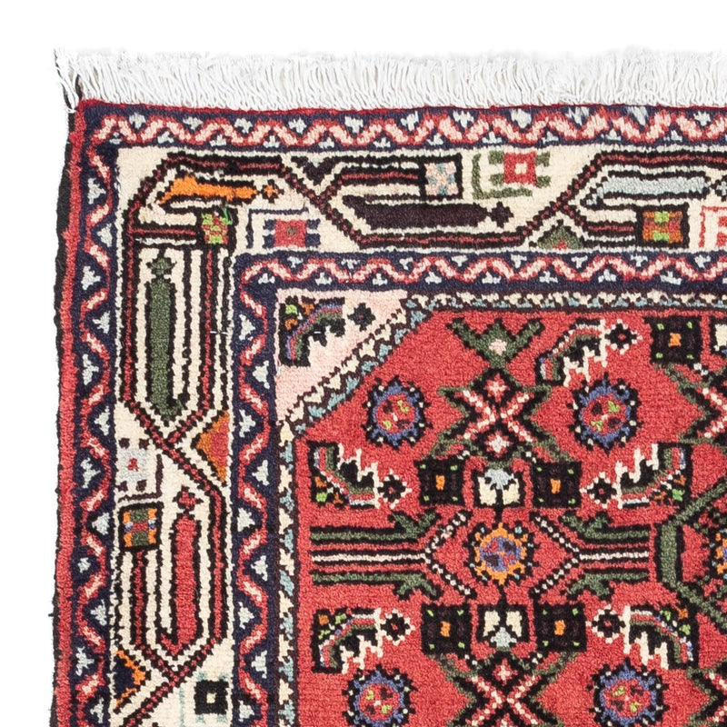 Alfombra persa - Nómada - 130 x 82 cm - rojo