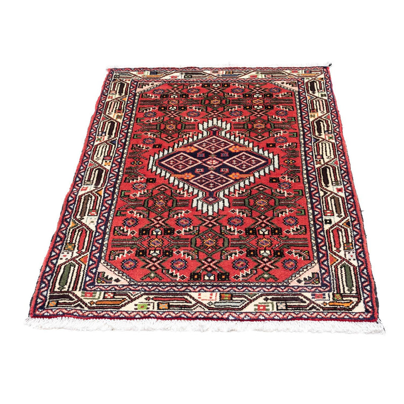 Alfombra persa - Nómada - 130 x 82 cm - rojo
