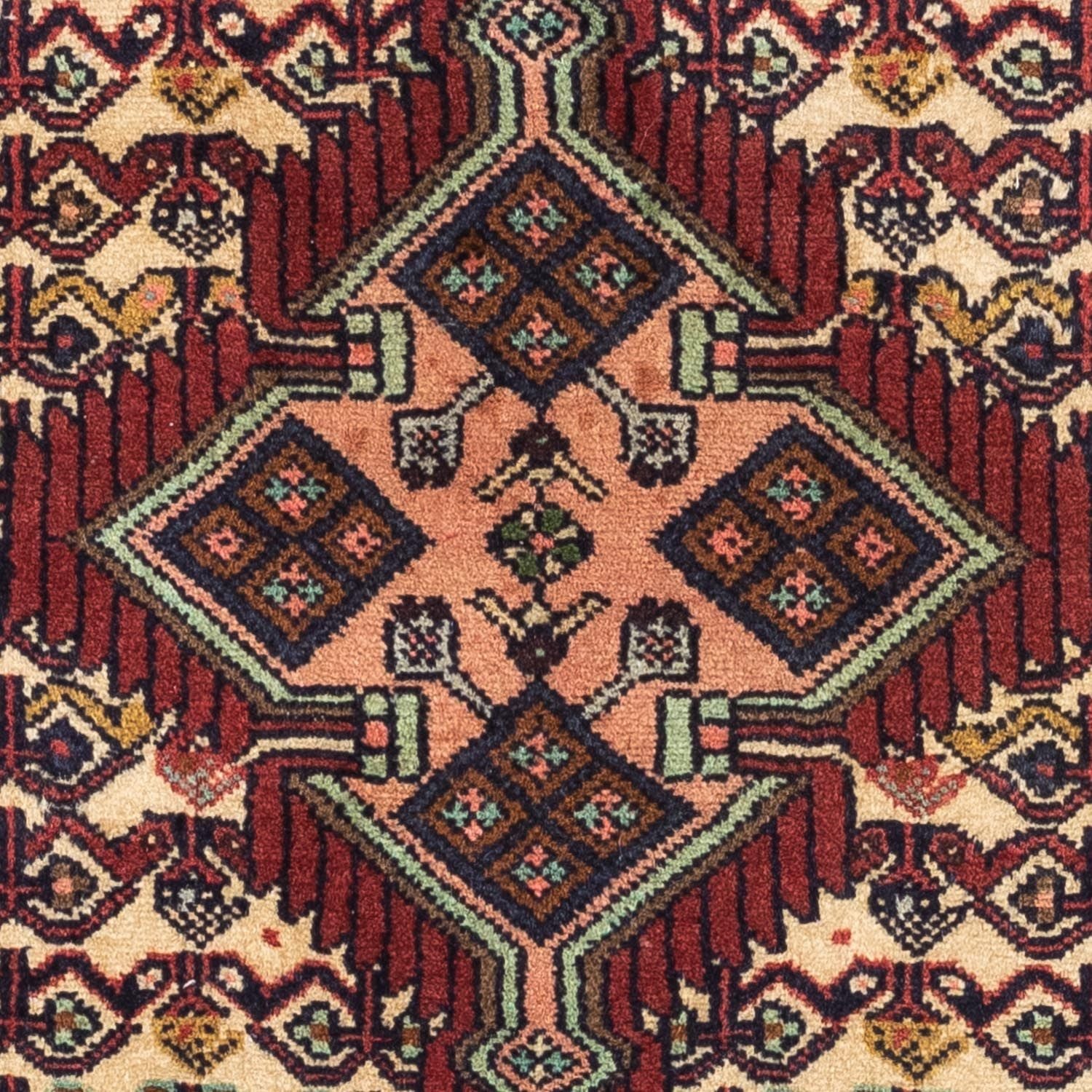 Alfombra persa - Nómada - 119 x 81 cm - rojo