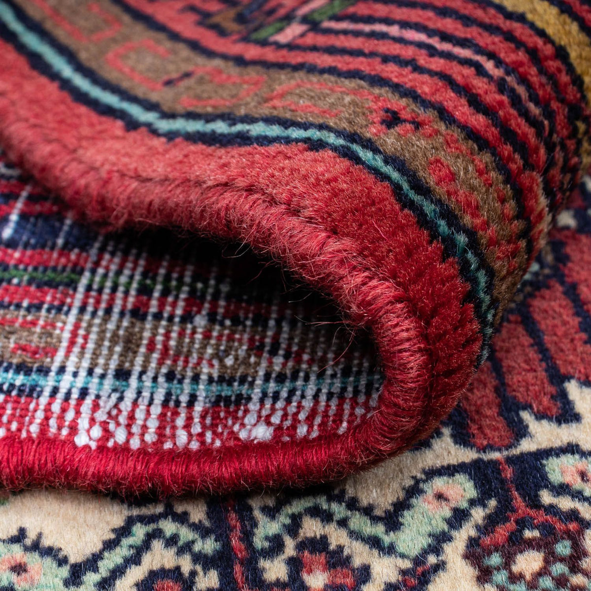 Alfombra persa - Nómada - 119 x 81 cm - rojo