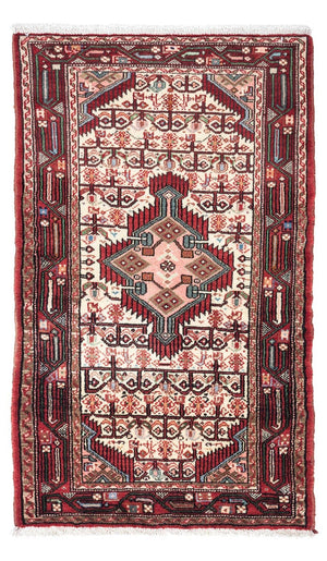 Alfombra persa - Nómada - 125 x 78 cm - rojo claro