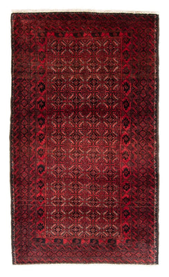 Alfombra persa - Nómada - 198 x 112 cm - rojo