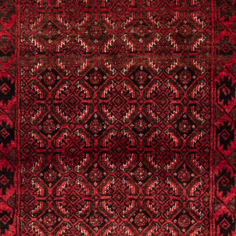 Alfombra persa - Nómada - 198 x 112 cm - rojo