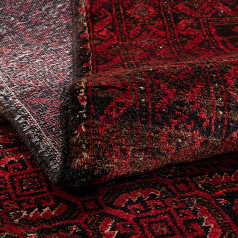Alfombra persa - Nómada - 198 x 112 cm - rojo