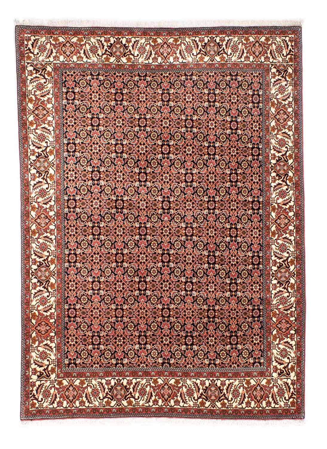 Alfombra persa - Bidjar - 235 x 170 cm - rojo claro