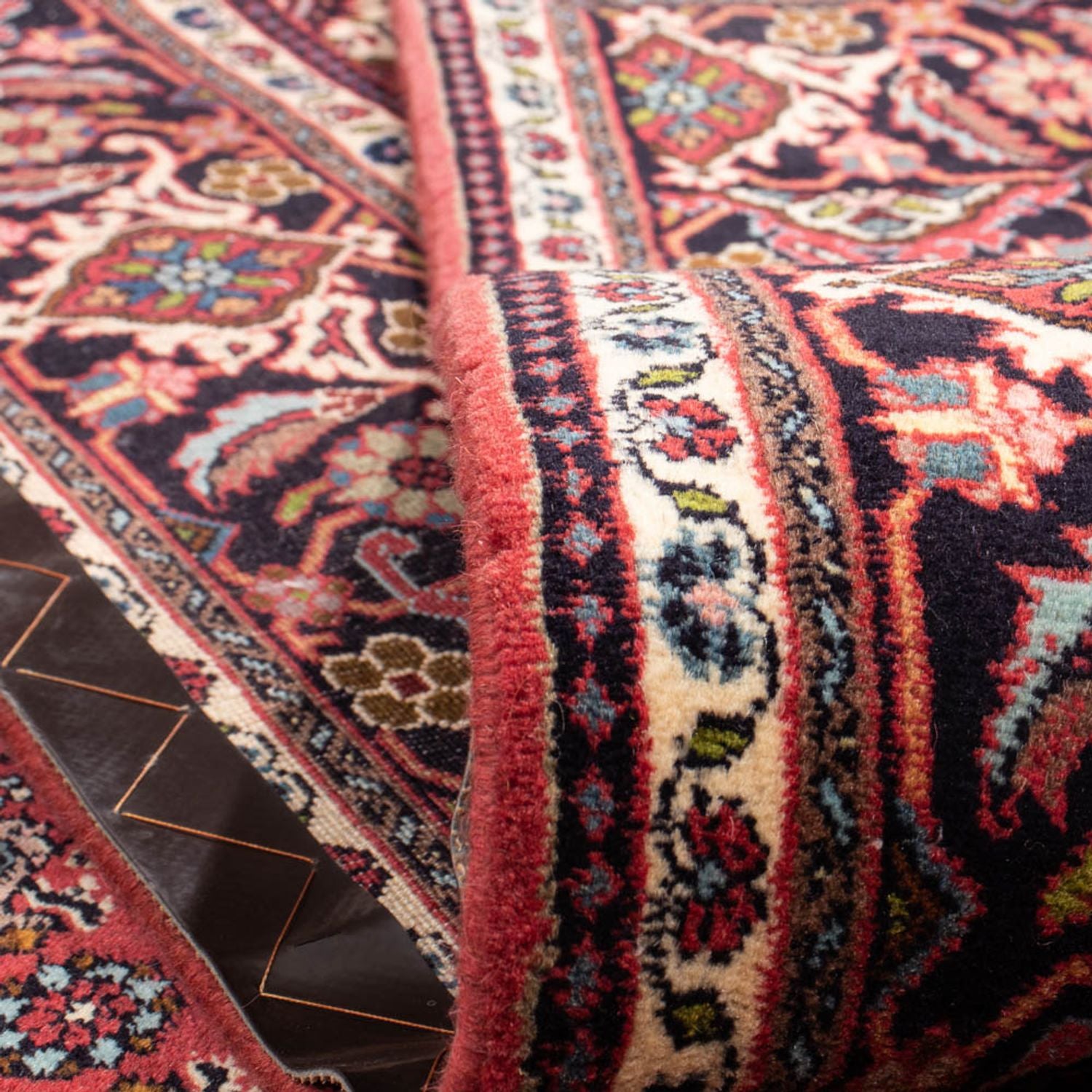 Alfombra persa - Bidjar - 343 x 248 cm - marrón