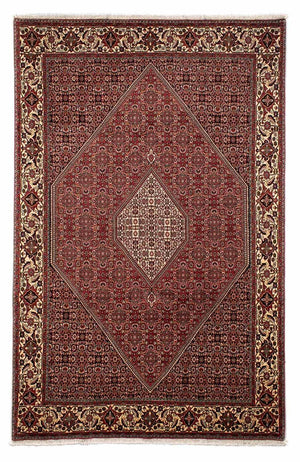 Alfombra persa - Bidjar - 304 x 200 cm - marrón