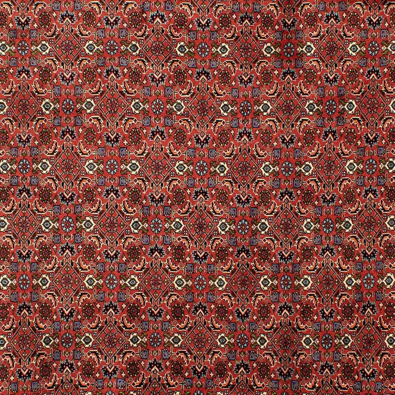 Alfombra persa - Bidjar - 290 x 200 cm - rojo oscuro