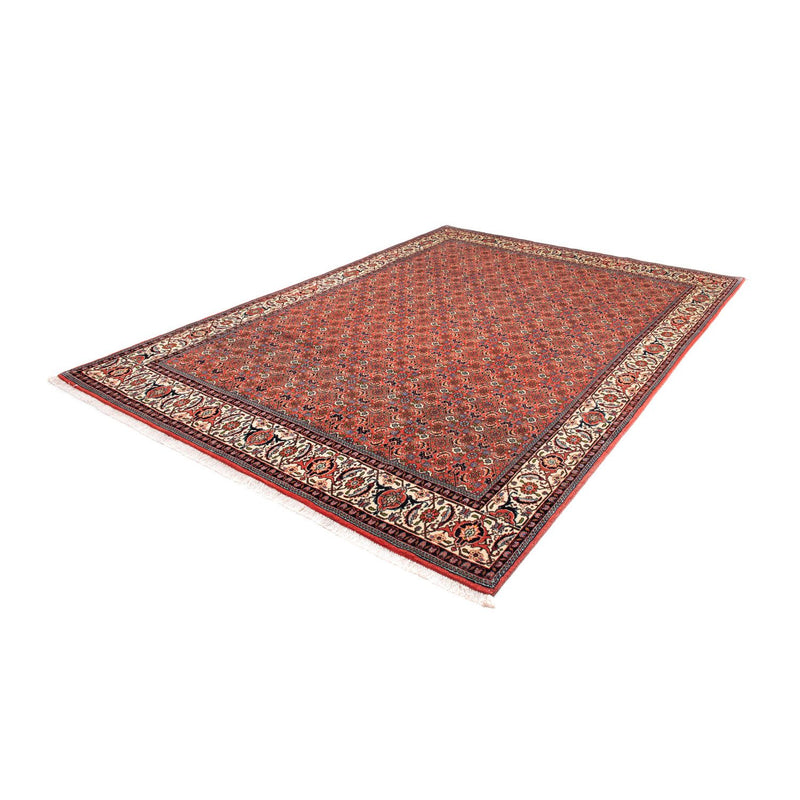Alfombra persa - Bidjar - 290 x 200 cm - rojo oscuro