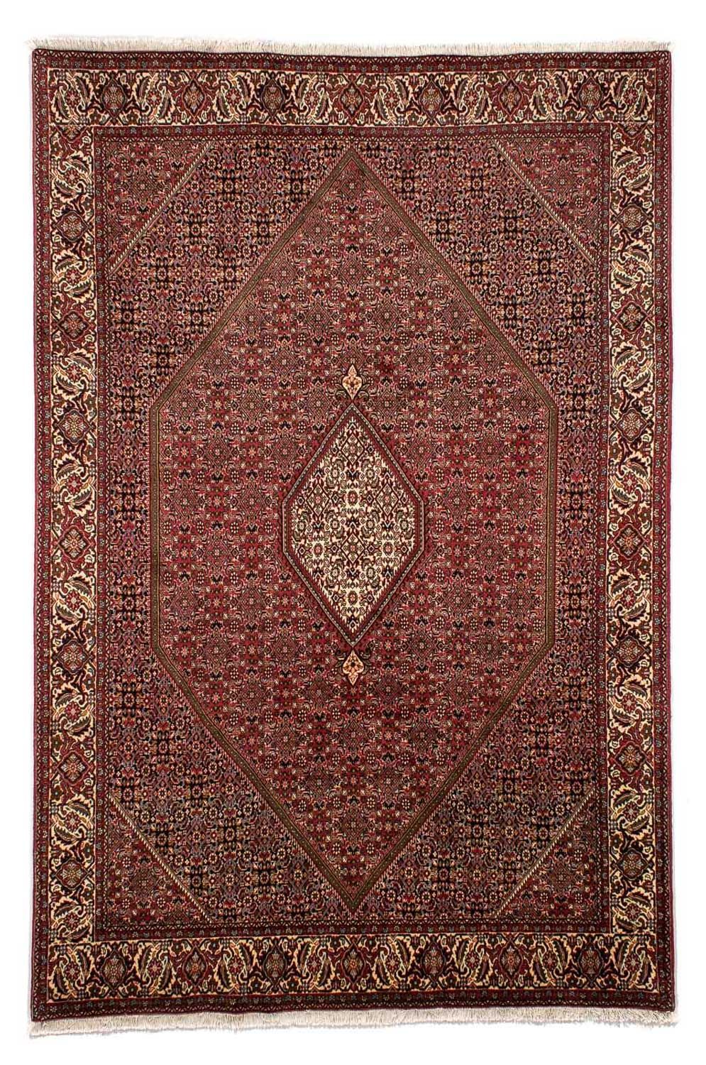 Alfombra persa - Bidjar - 305 x 202 cm - marrón
