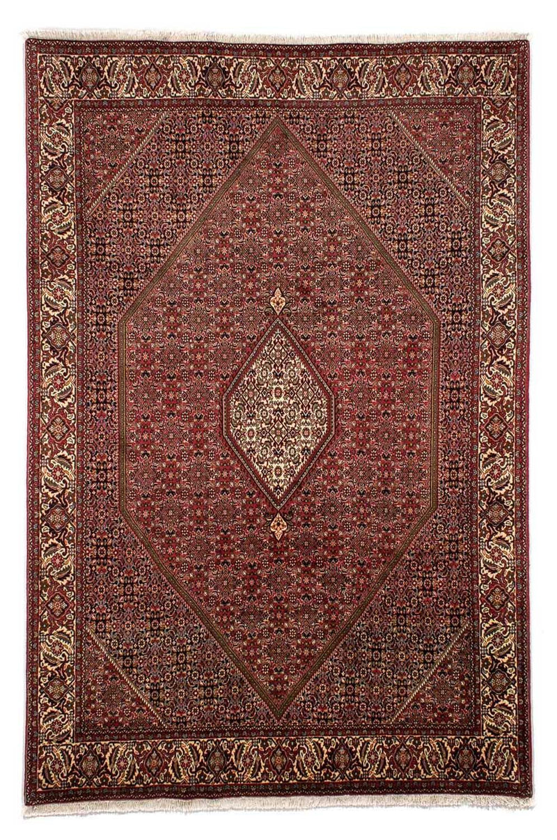 Alfombra persa - Bidjar - 305 x 202 cm - marrón