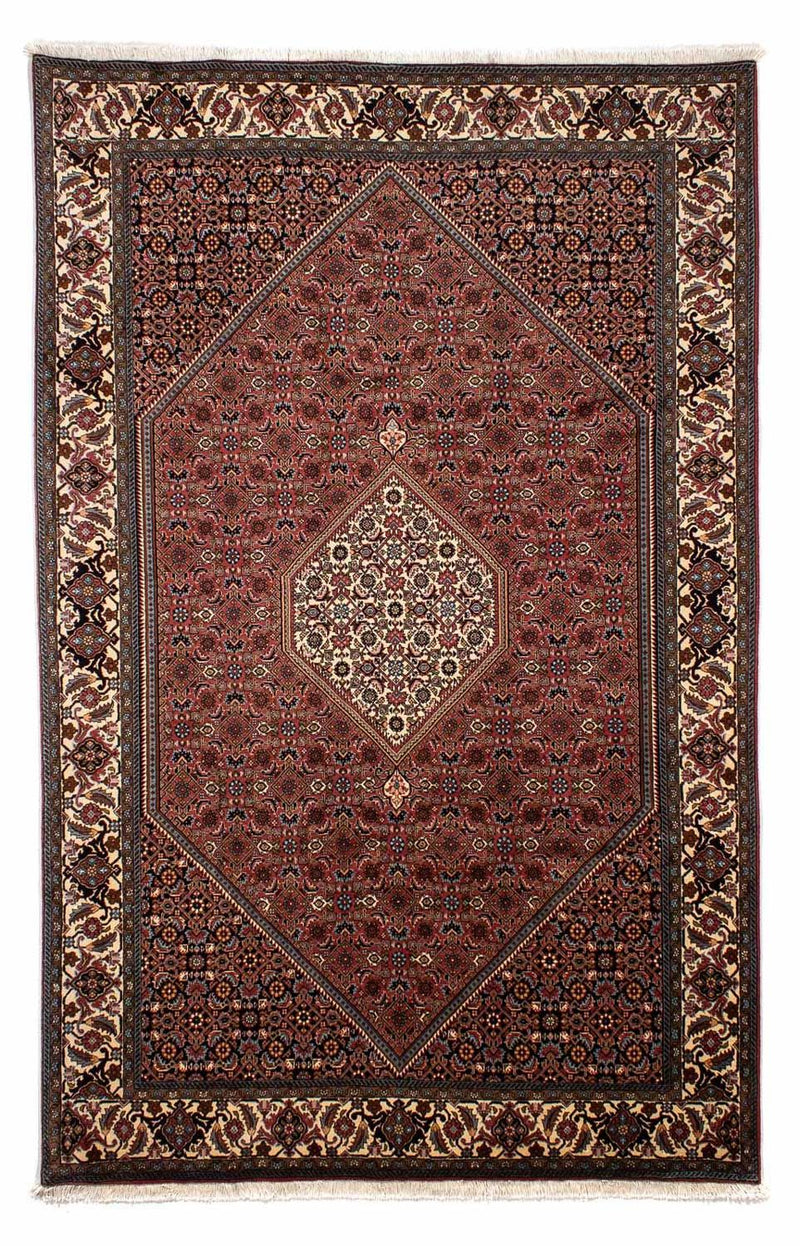 Alfombra persa - Bidjar - 302 x 200 cm - marrón