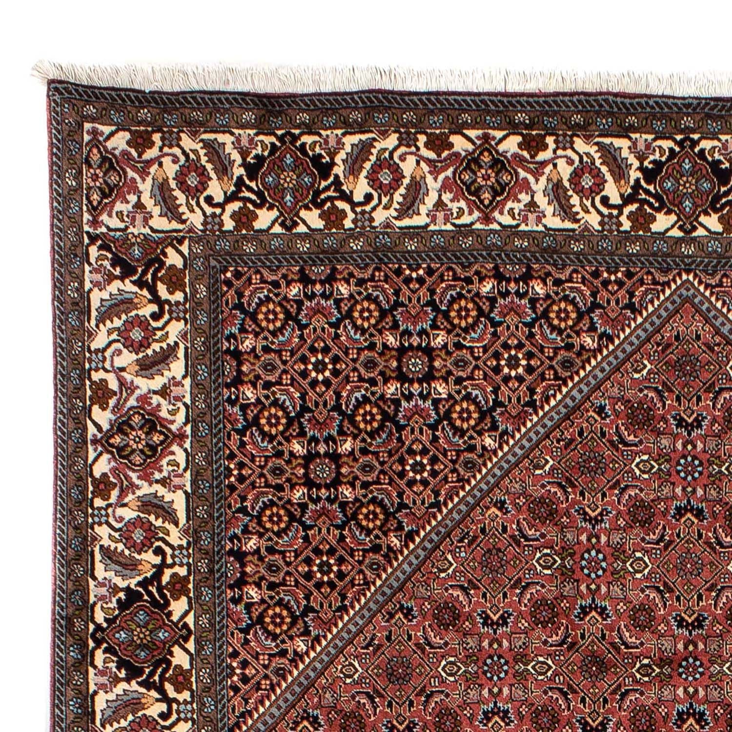 Alfombra persa - Bidjar - 302 x 200 cm - marrón