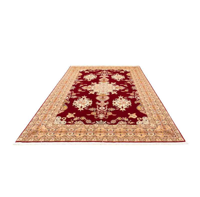 Alfombra Persa - Tabriz - Real - 312 x 200 cm - rojo oscuro