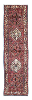 Alfombra de pasillo Alfombra persa - Bidjar - 313 x 83 cm - rojo claro