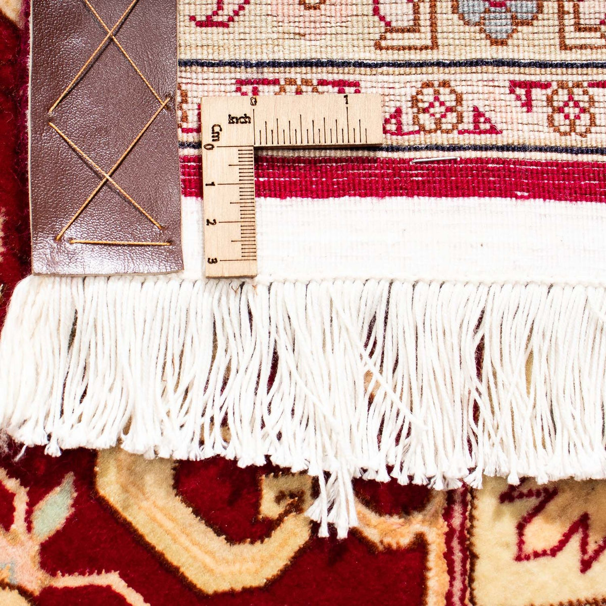 Alfombra Persa - Tabriz - Real - 300 x 200 cm - rojo oscuro