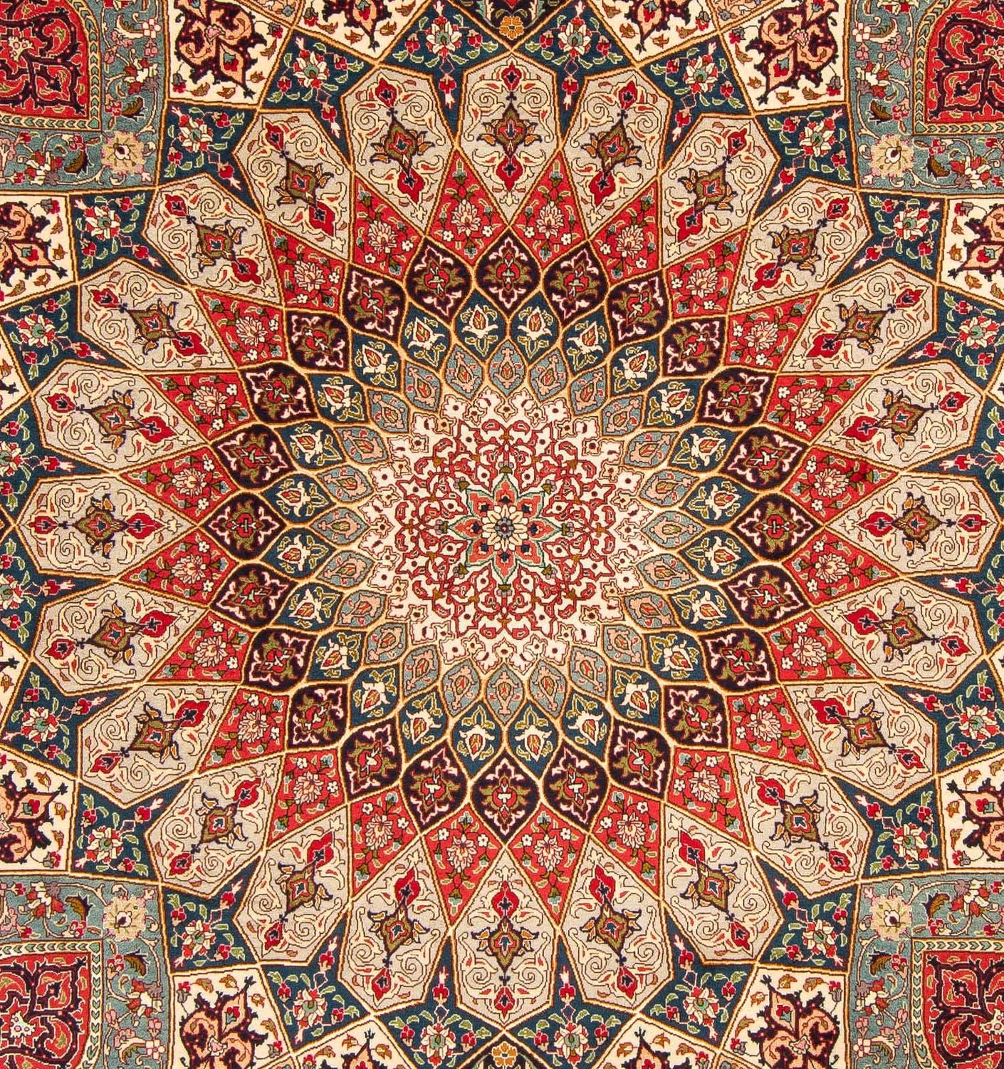 Alfombra Persa - Tabriz - Real - 260 x 203 cm - multicolor