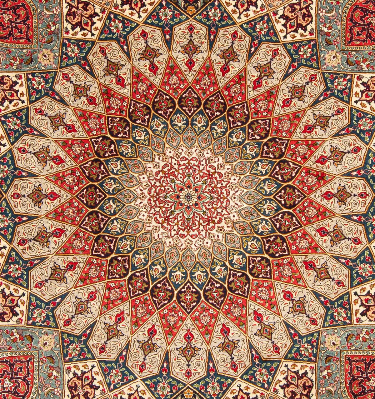 Alfombra Persa - Tabriz - Real - 260 x 203 cm - multicolor
