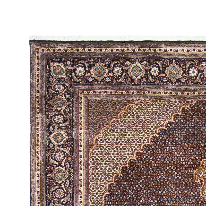 Alfombra persa - Tabriz - 295 x 202 cm - azul oscuro