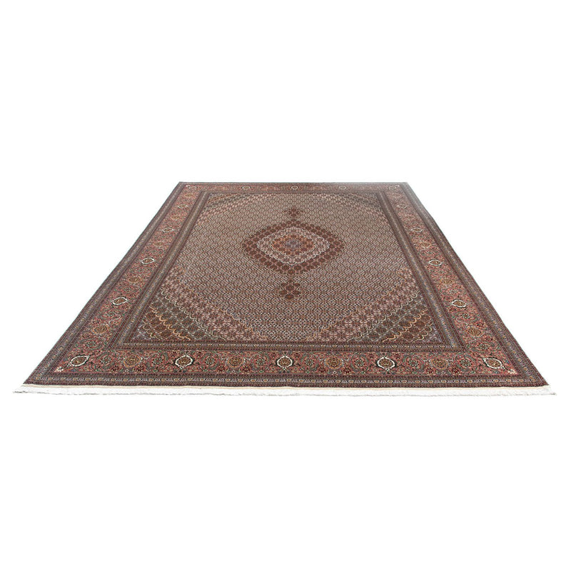 Alfombra persa - Tabriz - 341 x 251 cm - marrón oscuro