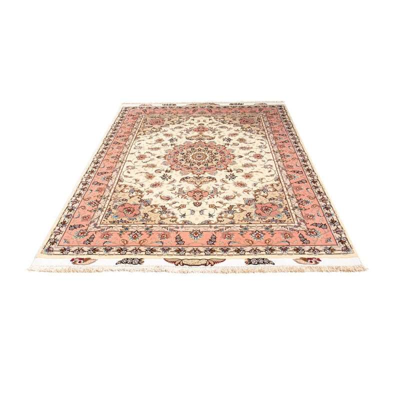 Alfombra Persa - Tabriz - Real - 210 x 150 cm - beige