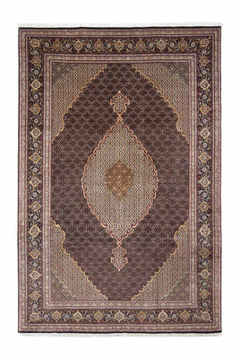 Alfombra persa - Tabriz - 300 x 195 cm - marrón