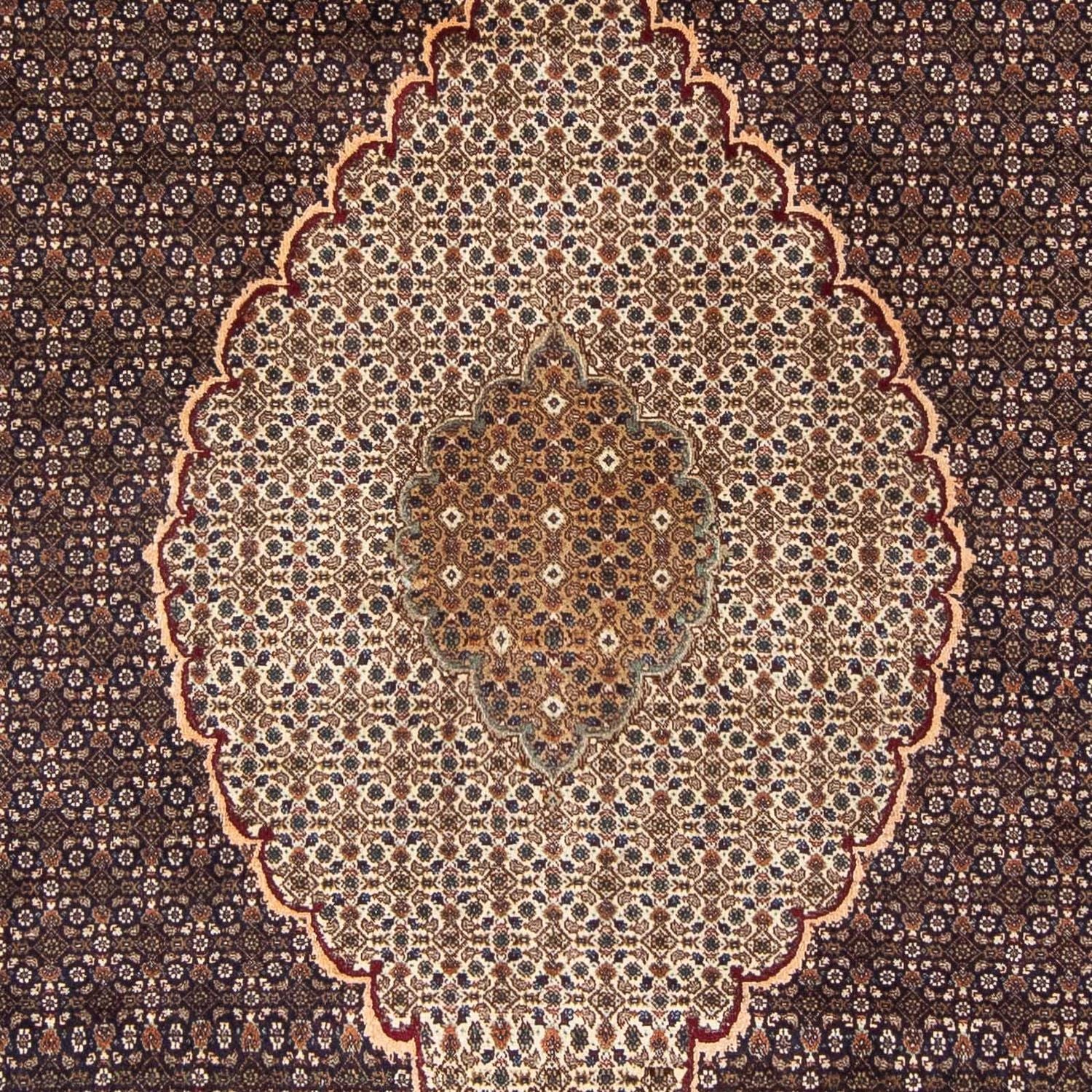 Alfombra persa - Tabriz - 300 x 195 cm - marrón