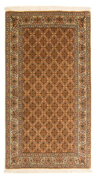 Alfombra Persa - Tabriz - Real - 134 x 75 cm - marrón claro