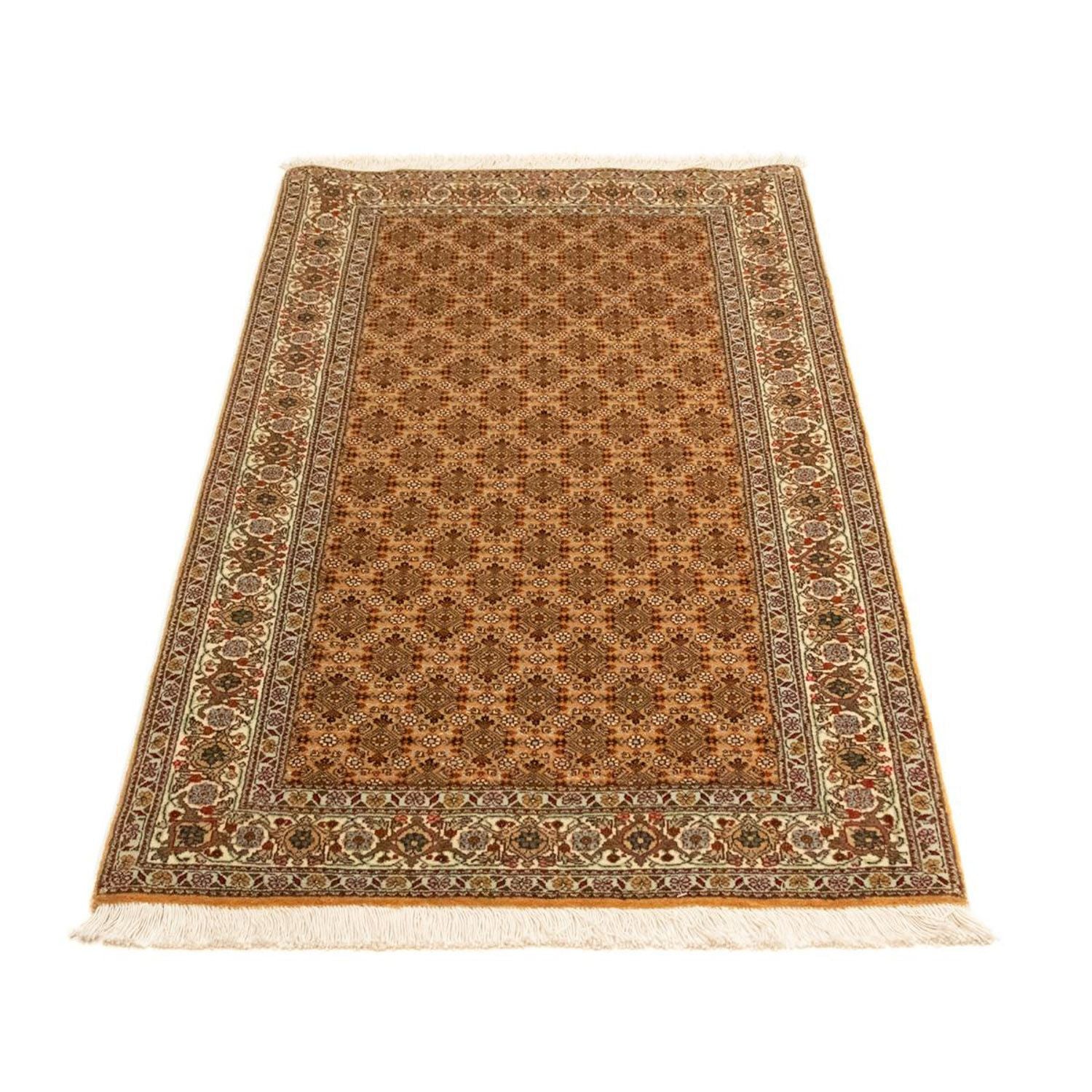 Alfombra Persa - Tabriz - Real - 134 x 75 cm - marrón claro