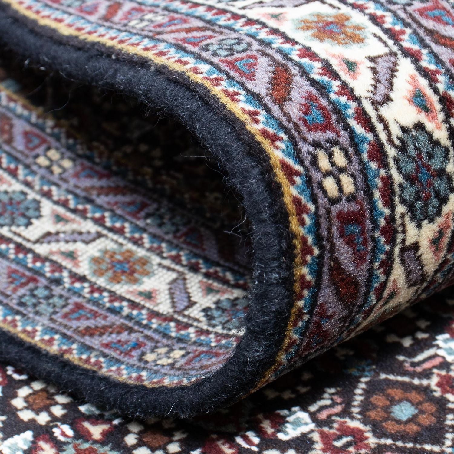 Alfombra de pasillo Alfombra persa - Tabriz - 348 x 71 cm - gris