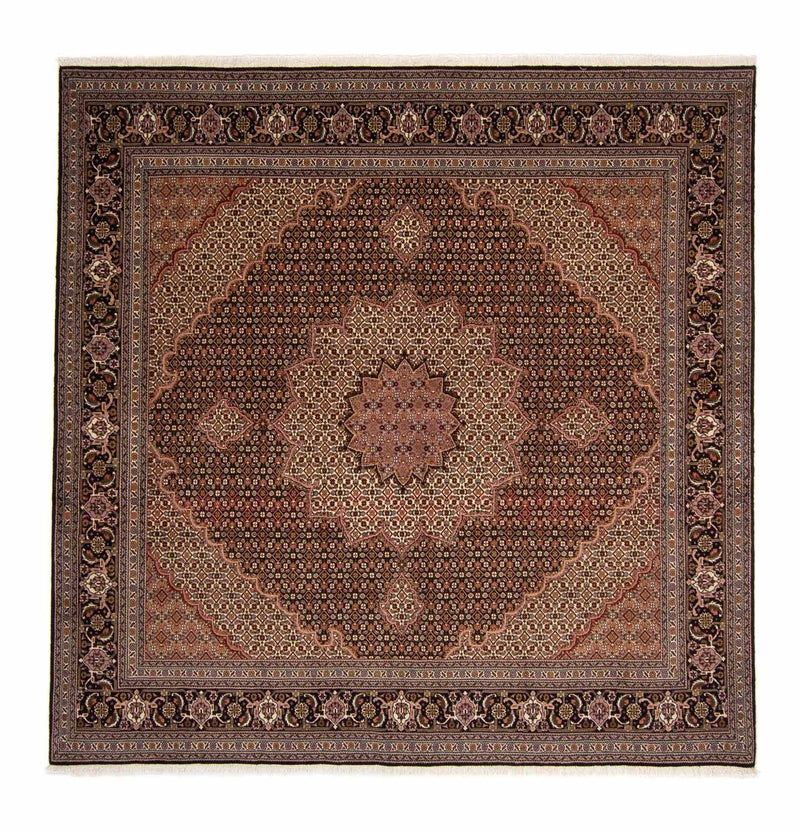 Alfombra Persa - Tabriz - Real - 256 x 248 cm - marrón