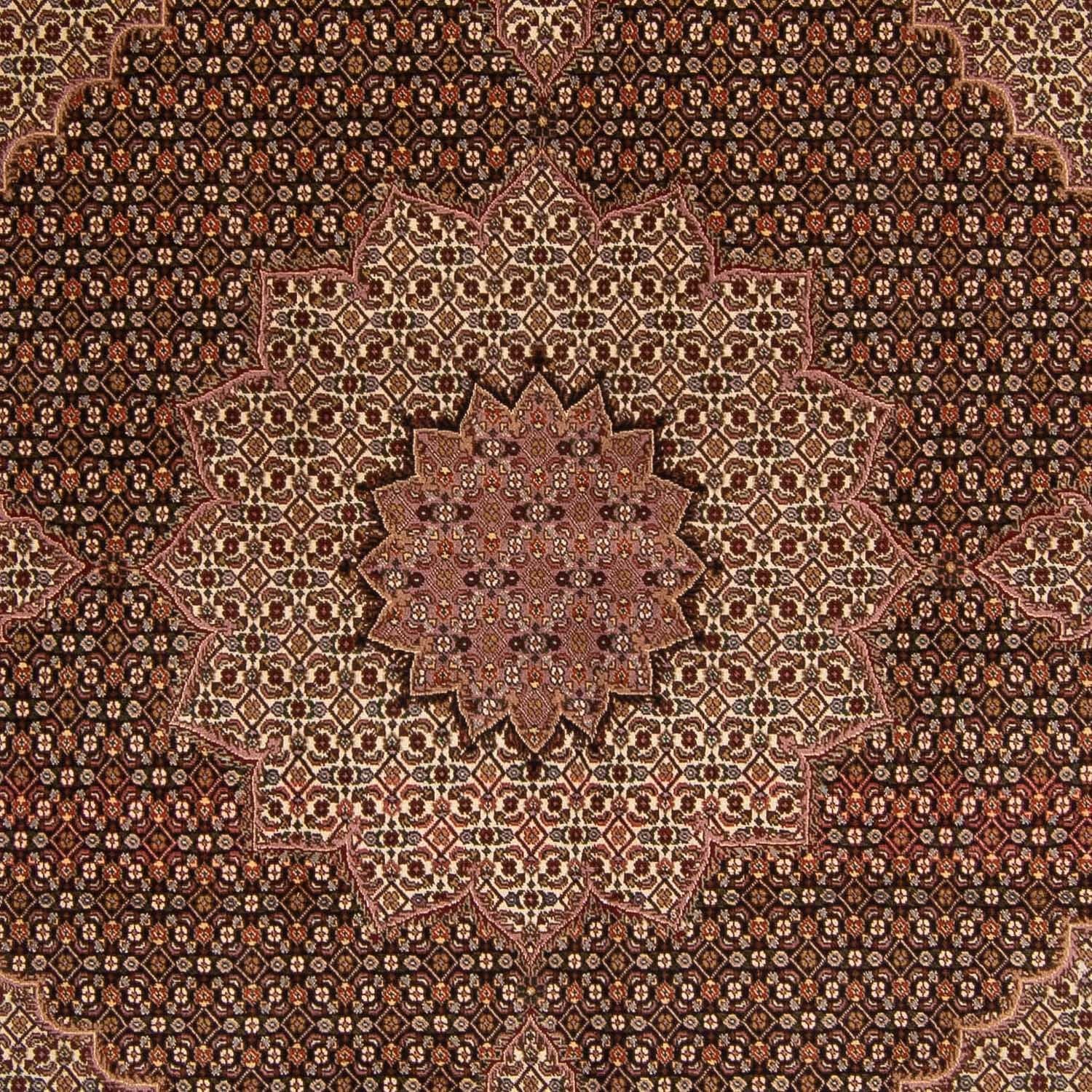 Alfombra Persa - Tabriz - Real - 256 x 248 cm - marrón