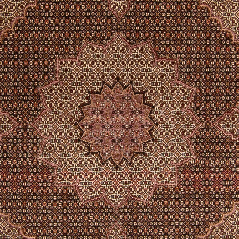 Alfombra Persa - Tabriz - Real - 256 x 248 cm - marrón