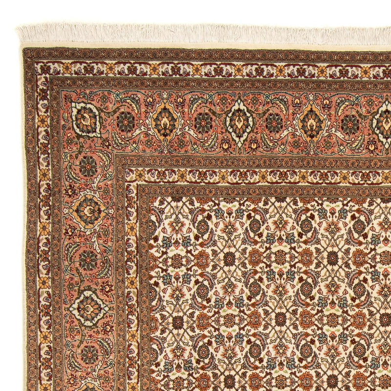 Alfombra persa - Tabriz cuadrado  - 215 x 202 cm - marrón claro
