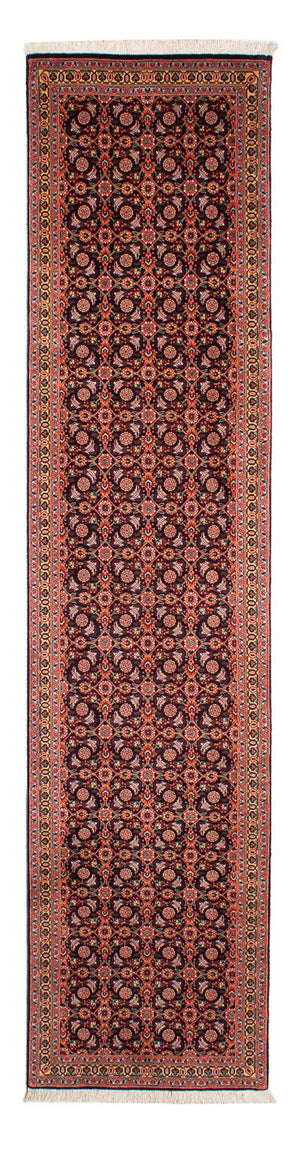 Alfombra de pasillo Alfombra persa - Tabriz - 302 x 80 cm - marrón