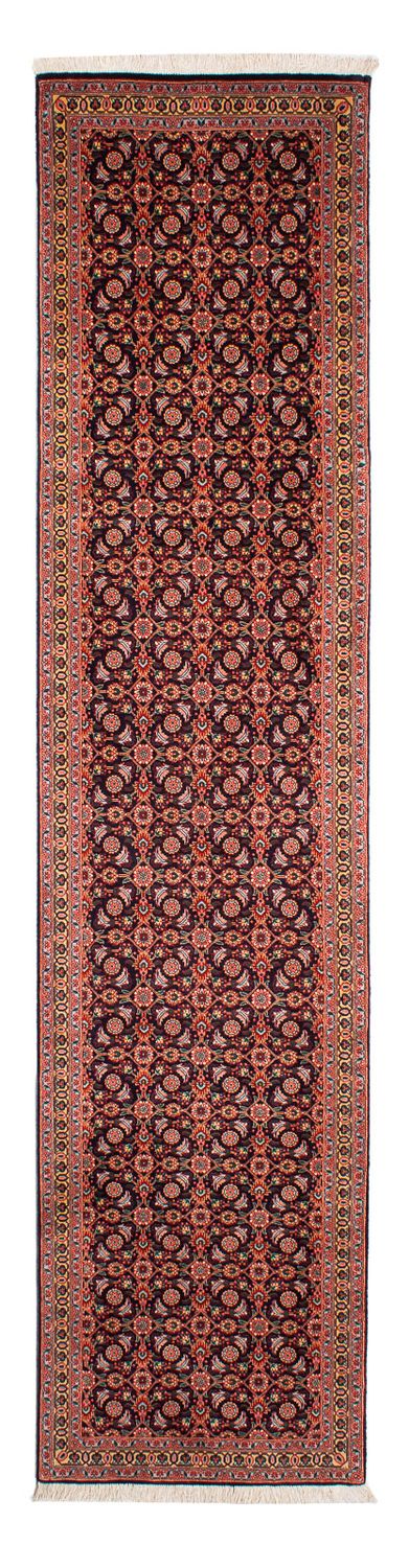 Alfombra de pasillo Alfombra persa - Tabriz - 302 x 80 cm - marrón