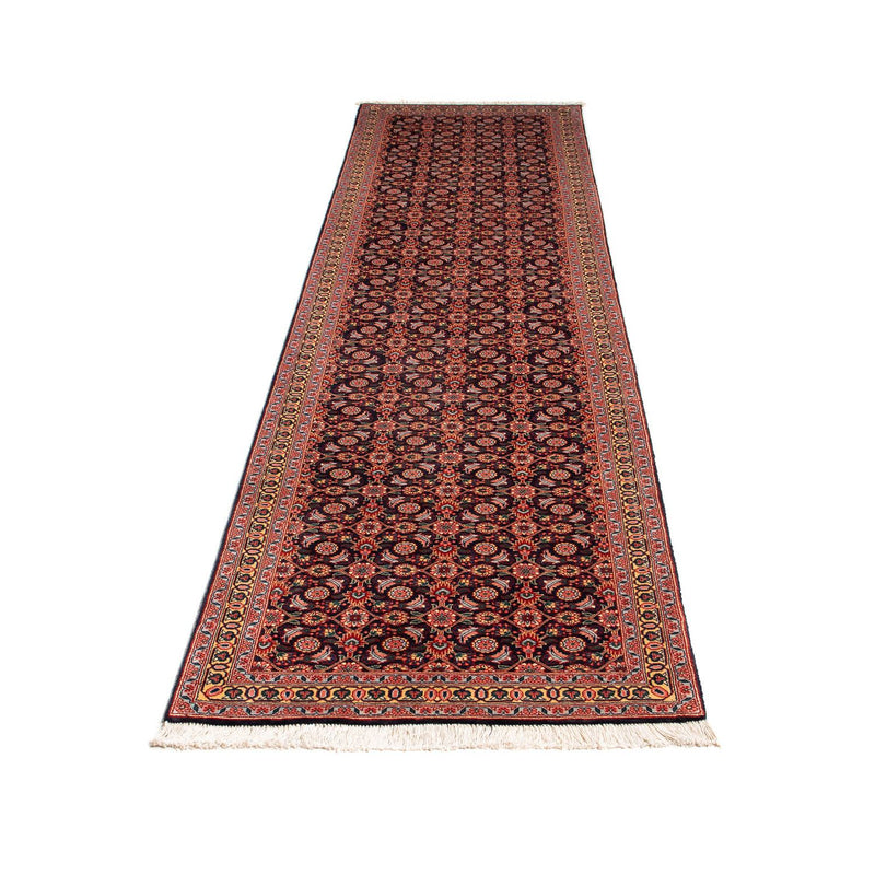Alfombra de pasillo Alfombra persa - Tabriz - 302 x 80 cm - marrón