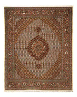 Alfombra persa - Tabriz - 254 x 205 cm - marrón