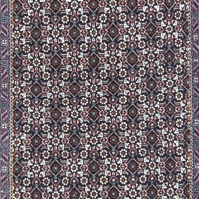 Alfombra de pasillo Alfombra persa - Tabriz - 348 x 70 cm - gris